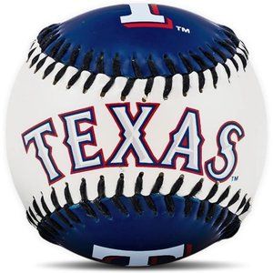 NEW Franklin Sports‎ Texas Rangers MLB Team Baseball Team Logo Soft Baseballs